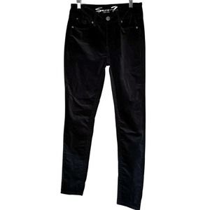 Seven7 Velvet Tummyless High Rise Skinny Jeans